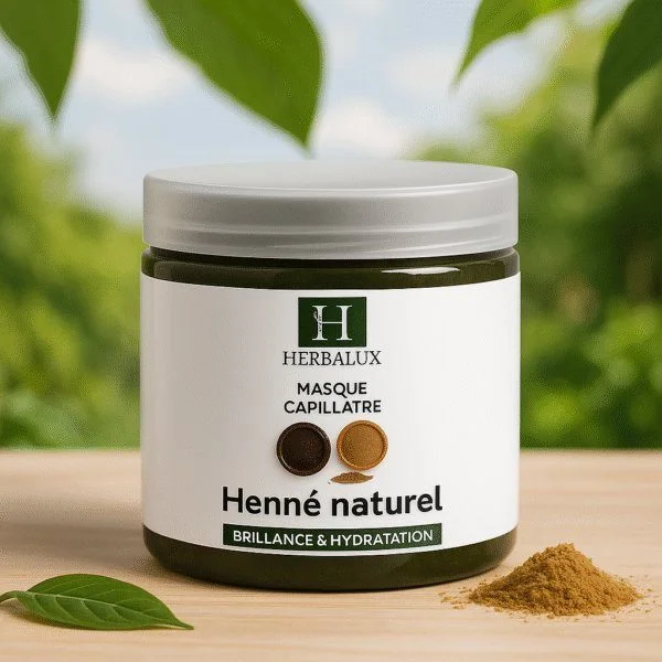 Masque Capillaire au Henné Naturel HERBALUX